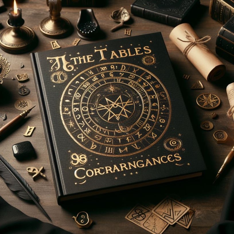 The tables of Magickal correspondences.