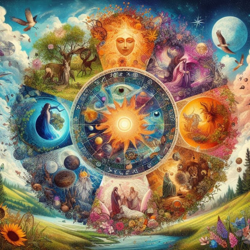 The wheel of the year